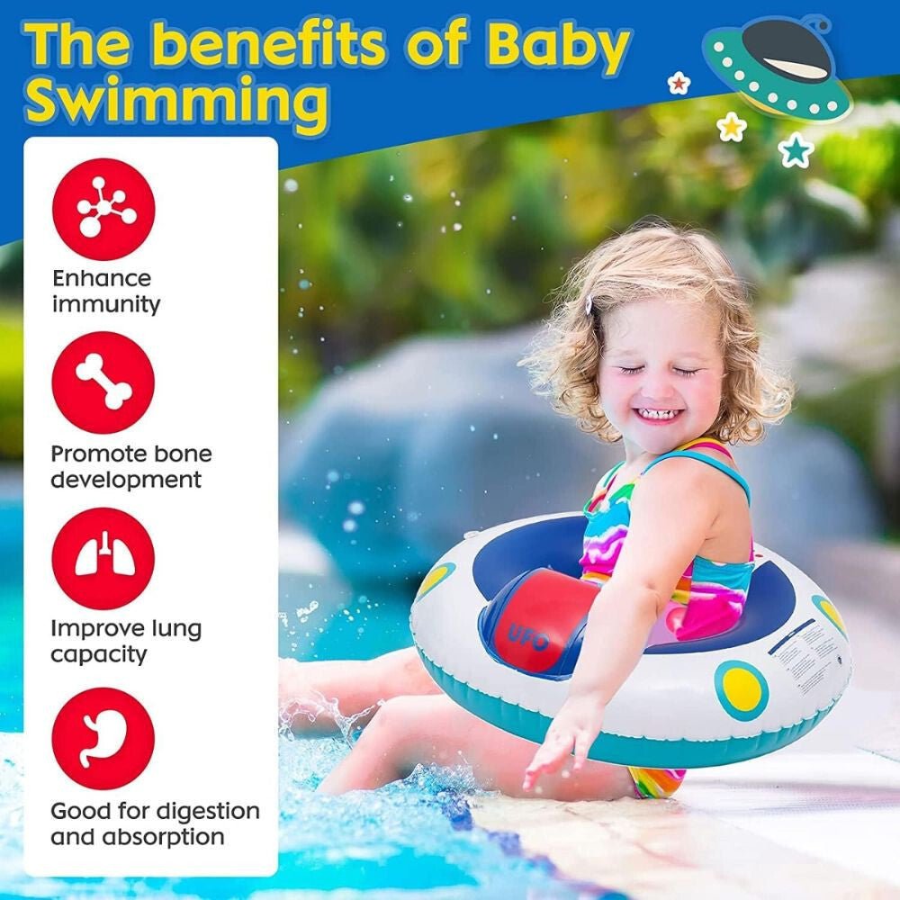 HOMCENT UFO - s Úszógumi Gyerekeknek – 18 Hónapos Kortól - BShopy
