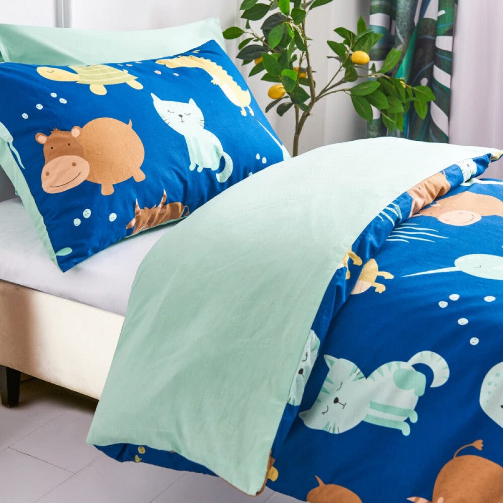 Hoshom Gyermek Ágynemű Szett - Puha, Mosható Gyerek Paplan és Párna - BShopy