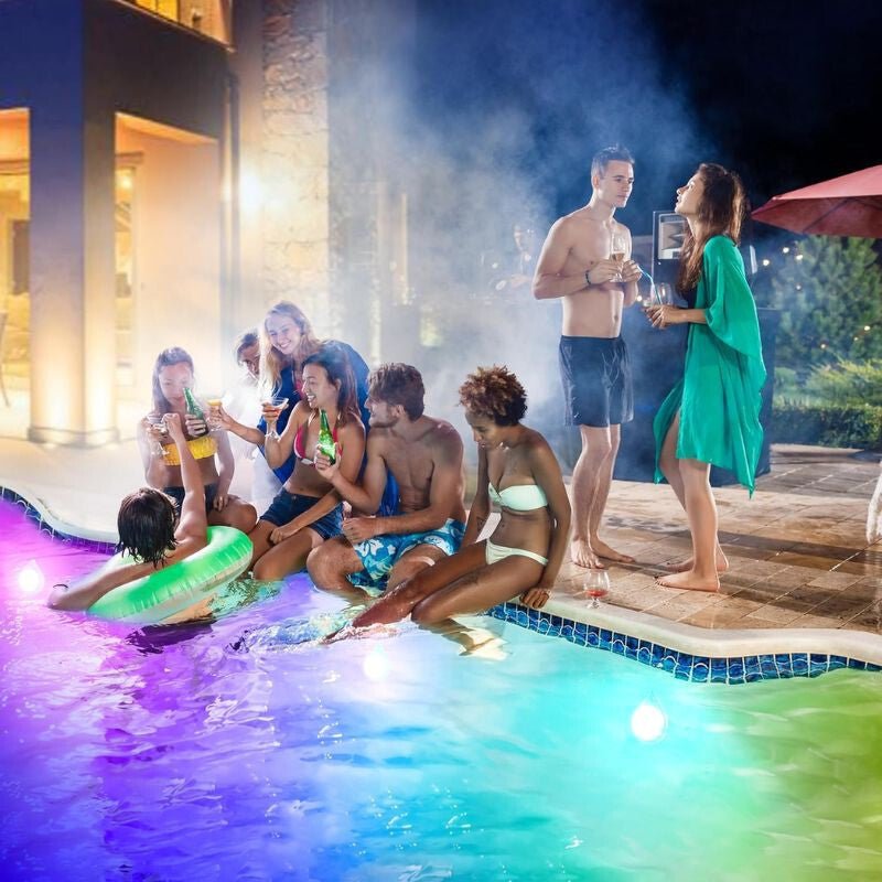 Intelligens Kék LED Medence Lámpa – Vízálló, Energiatakarékos - BShopy