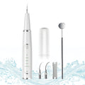 IPX8 Ultrahangos Elektromos Fogkőeltávolító Készülék – Vízálló, 5 Fokozat, LED Kijelző, Cserélhető Fejekkel - BShopy