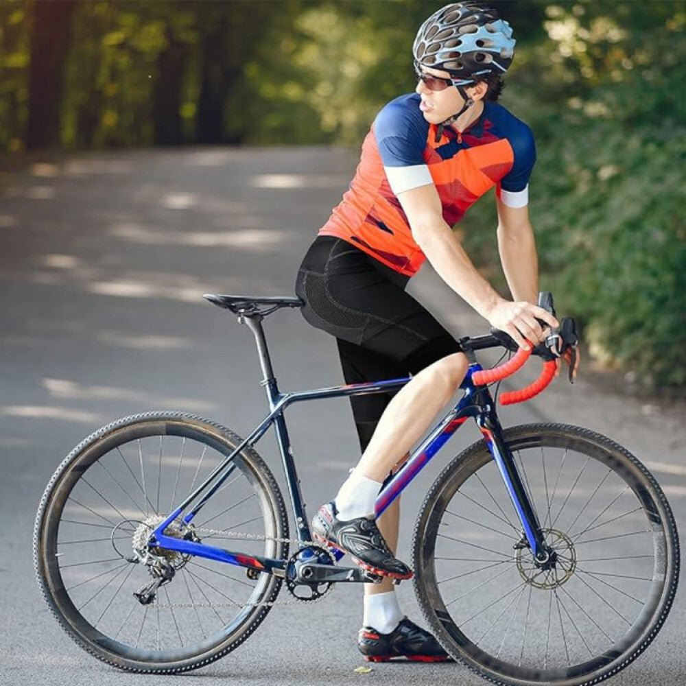 JIKKO Férfi Biciklis Nadrág 4D Párnázott Hátsórésszel, Kerékpáros Nadrág L - es - BShopy