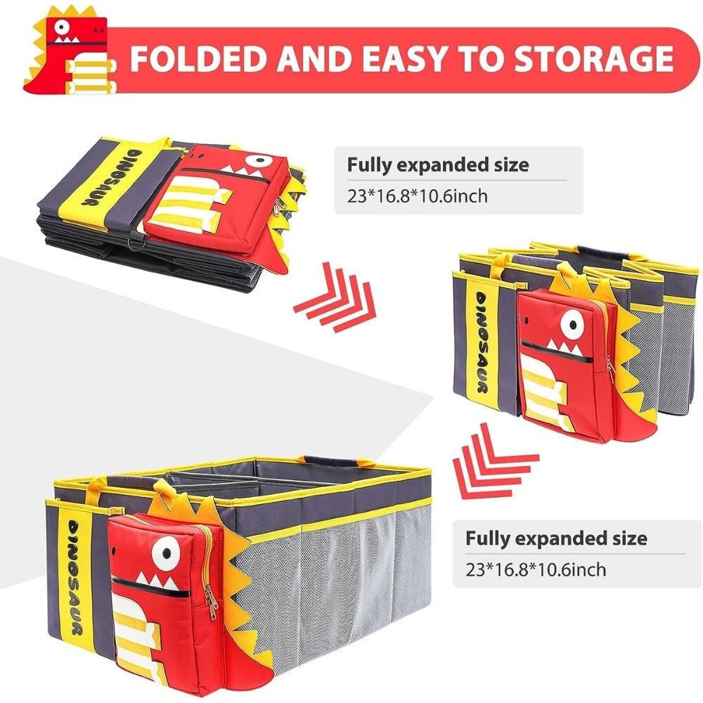 Joonly Dinós Tárolódoboz Csomagtartóba - BShopy