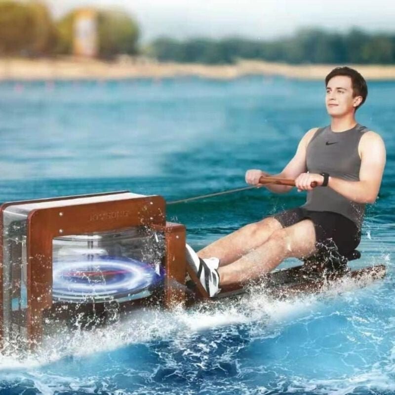 Joysong Prémium Fa Evezőgép Vízellenállásos Rendszerrel, Okos Funkciókkal és Kijelzővel - BShopyG757 - G2343456303_2