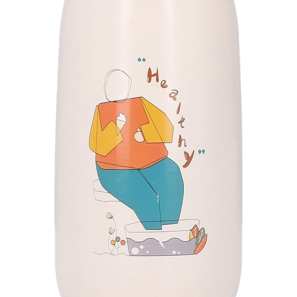 KADIMENDIUM mintás vákuum palack (kék) - BShopy