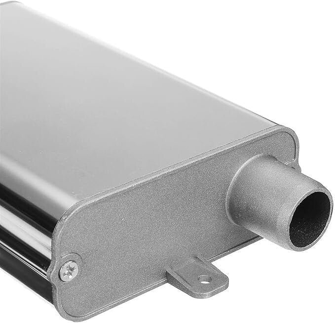 Kék 24 mm - es Kipufogóvég Hangtompítóval és Bilinccsel - Autótuning Zajcsökkentő - BShopy