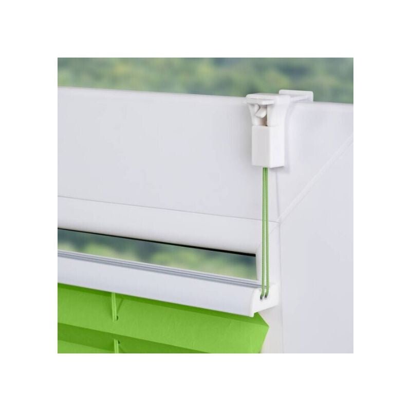 Lichtblick Klemmfix Pliszé Roló - Zöld, 110 x 130 cm - BShopy
