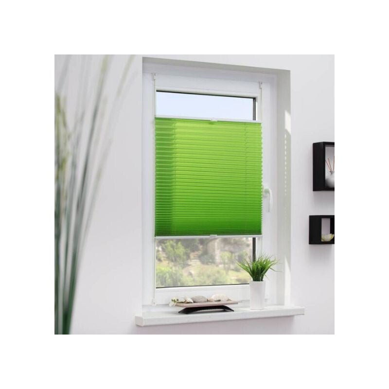Lichtblick Klemmfix Pliszé Roló - Zöld, 110 x 130 cm - BShopy