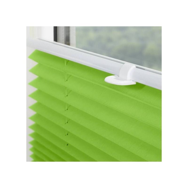 Lichtblick Klemmfix Pliszé Roló – Zöld, 120 x 130 cm - BShopy