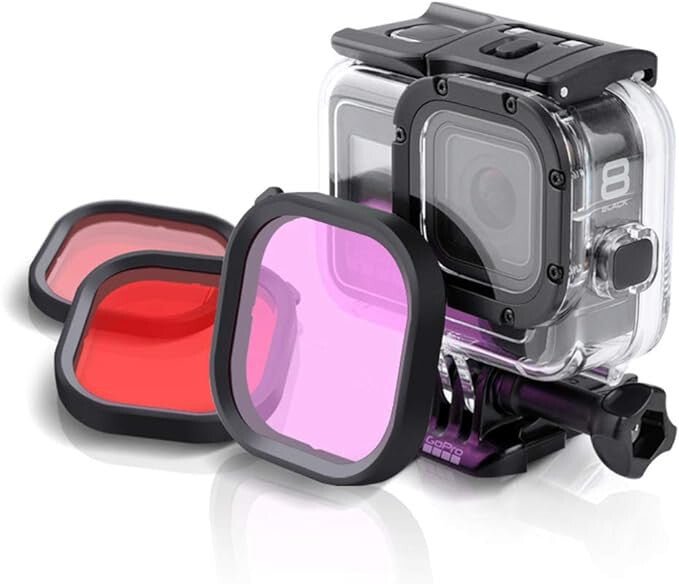 Lupholue 3 az 1 - ben Lencseszűrő Szett Mobiltelefonhoz - Piros, Rózsaszín és Lila Színekben - BShopy