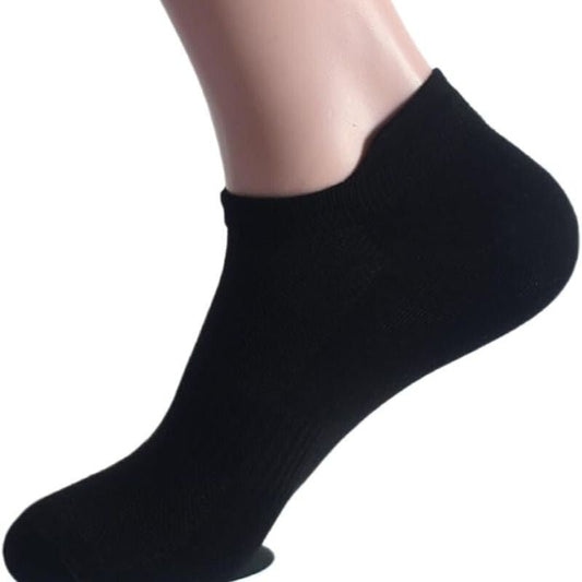 LZGOPE 6 Pár Sportzokni Férfiaknak és Nőknek, 36 - 41 (M) Méret - Fekete - BShopyB0CQ4F48ZG_0