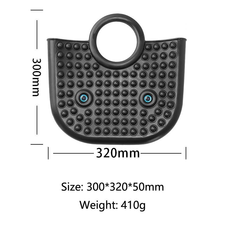 Milestar Pop Fidget Táskajáték – Fekete Stresszoldó Pop It - BShopy