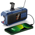 Multifunkčné prenosné rádio - Bluetooth, powerbanka, solárne, núdzové svetlo-BShopy