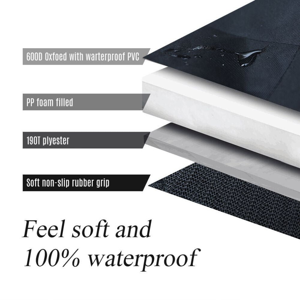 Nagy Teherbírású Hátsóülés Védőhuzat Vízálló és Karcálló, Fekete 137 x 147 cm - BShopyB07DQFM7ZT_1