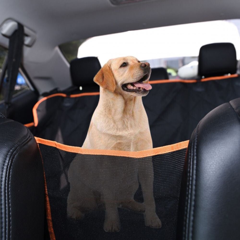 Nagy Teherbírású Hátsóülés Védőhuzat Vízálló és Karcálló, Fekete 137 x 147 cm - BShopyB07DQFM7ZT_3