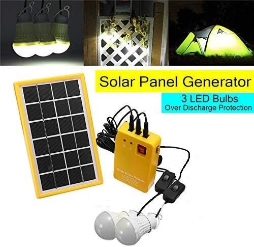 Napelemes Töltő 7V 3W Vezérlőkábellel - Hordozható Mini Solar Panel - BShopy