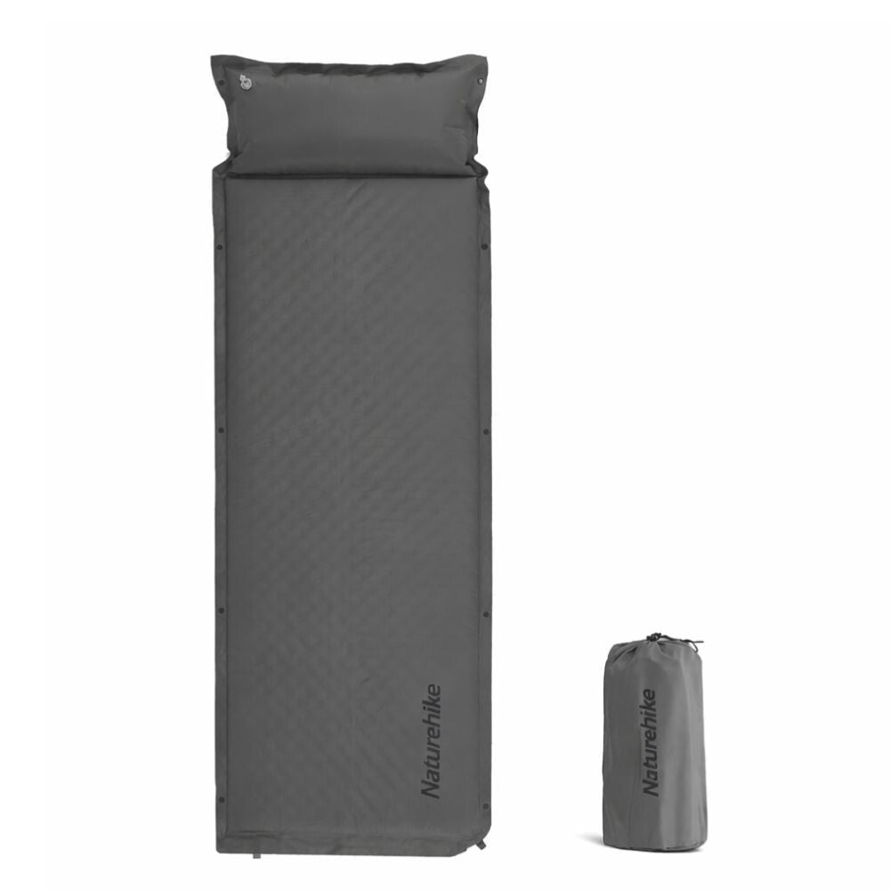 Naturehike Könnyen Felfújható Kempingmatrac Beépített Párnával – 6 cm Vastag, Összekapcsolható - BShopy