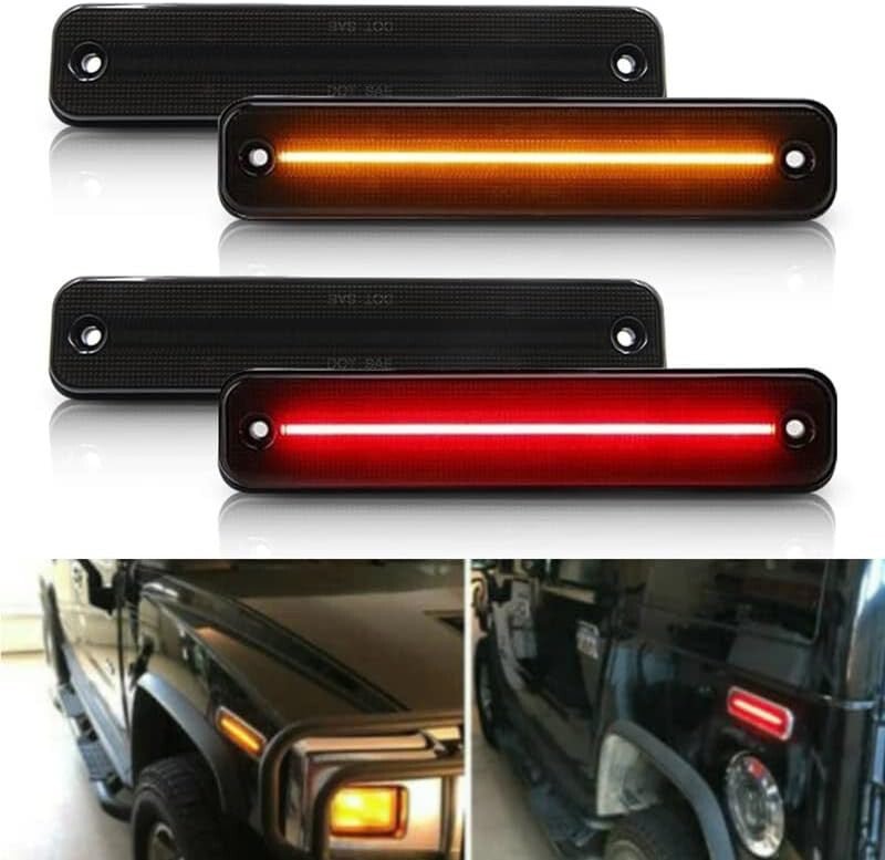 Oldalsó Helyzetjelző és Irányjelző Lámpa 2 Darab Hummer H2 - hez (2003 - 2009) - BShopy