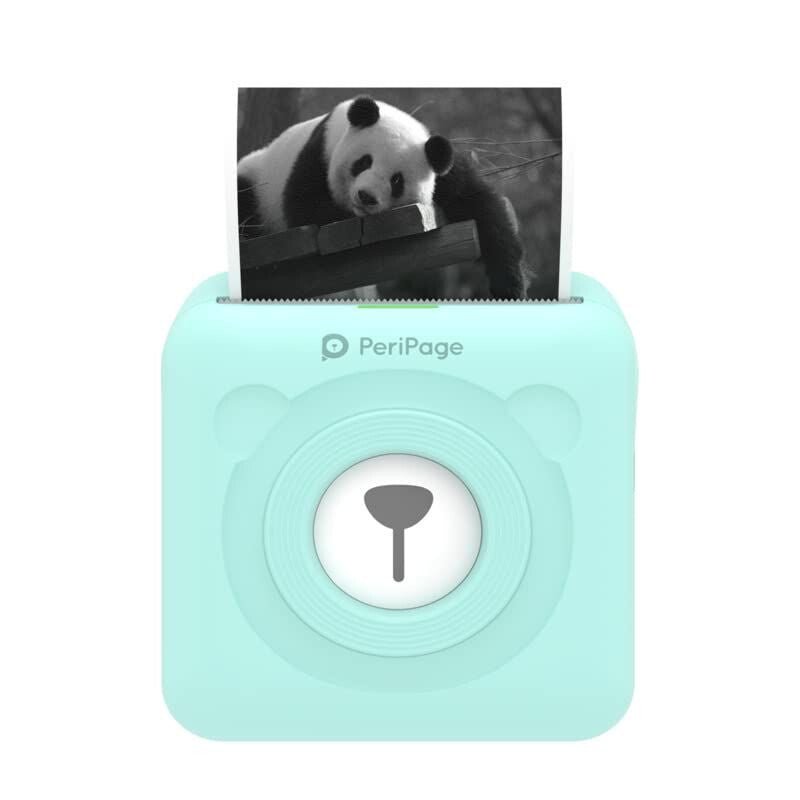 PeriPage Mini Hordozható A6 Fotónyomtató (Türkizkék) - BShopyX001GJK41H_7