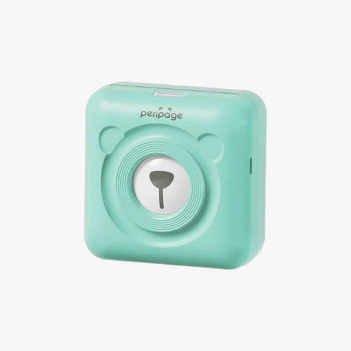 PeriPage Mini Hordozható A6 Fotónyomtató (Türkizkék) - BShopyX001GJK41H_0