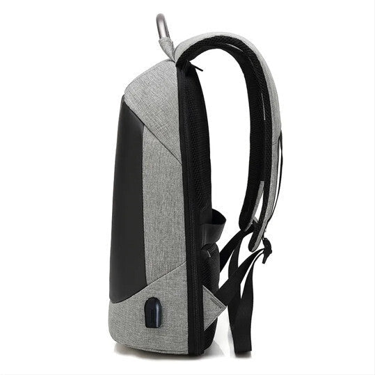 PHILLY ACTIVE - WEAR Laptop Hátizsák 16 Hüvelykes, USB Töltősi Lehetőséggel (Szürke) - BShopy