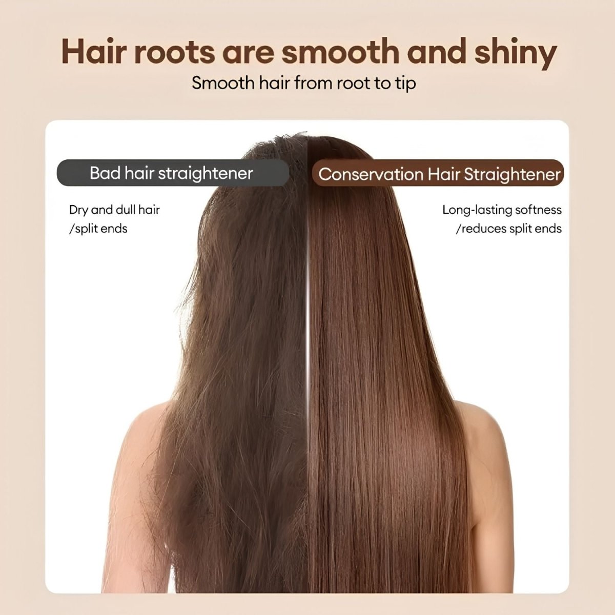 Proramindong RD‑216 Professzionális Hajvasaló - Kerámia Hajegyenesítő-BShopy