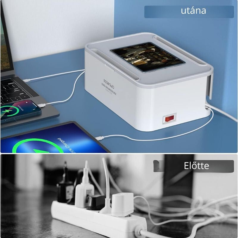 Redagod Kábelkezelő Doboz - Fehér - BShopyX001QNPWT7_1