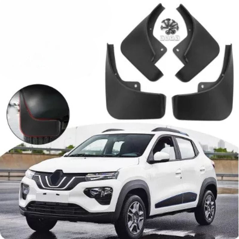 Renault Kwid E - Tech, Dacia Rugós, City K - ZE, IKCO K112 Hegymászó Fröccsenésvédő Sárvédő Szett - 4 db - os Készlet - BShopy