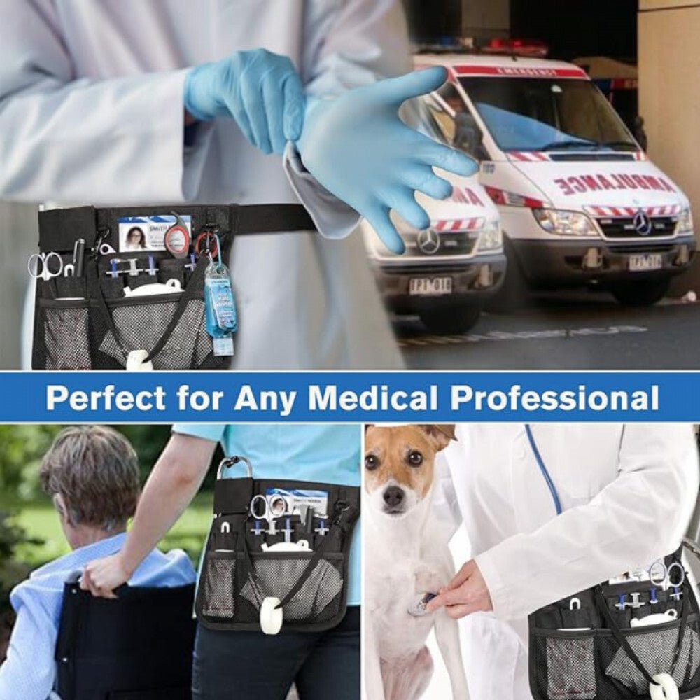 SITHON Övtáska Orvosoknak, Ápolóknak (Fekete) - BShopy