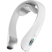 SKG K5 Pro mikropulzný masážny prístroj na krk – biely, vibrácie + teplo, TENS