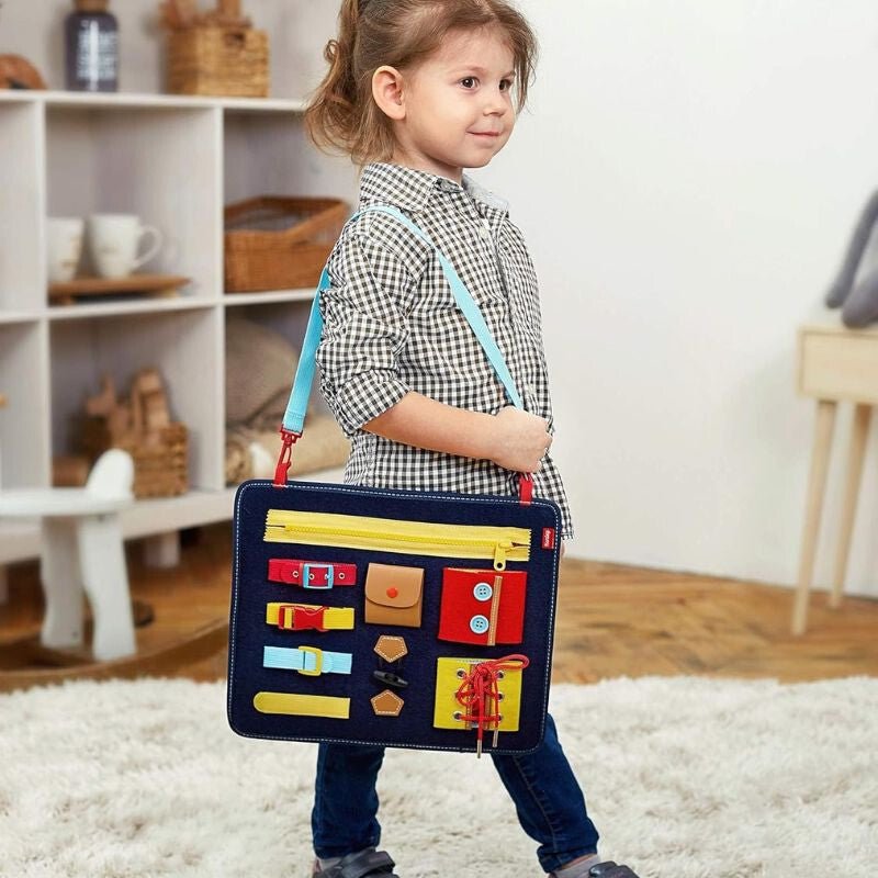 Teaisiy Montessori Oktatójáték Tábla Gyerekeknek - Készségfejlesztő Játék 1 - 4 Éveseknek - BShopy