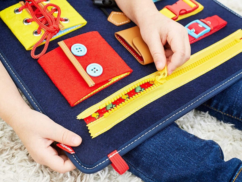 Teaisiy Montessori Oktatójáték Tábla Gyerekeknek - Készségfejlesztő Játék 1 - 4 Éveseknek - BShopy