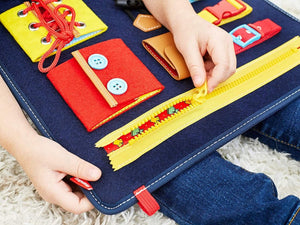 Teaisiy Montessori Oktatójáték Tábla Gyerekeknek - Készségfejlesztő Játék 1 - 4 Éveseknek - BShopy