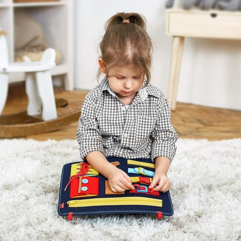 Teaisiy Montessori Oktatójáték Tábla Gyerekeknek - Készségfejlesztő Játék 1 - 4 Éveseknek - BShopy