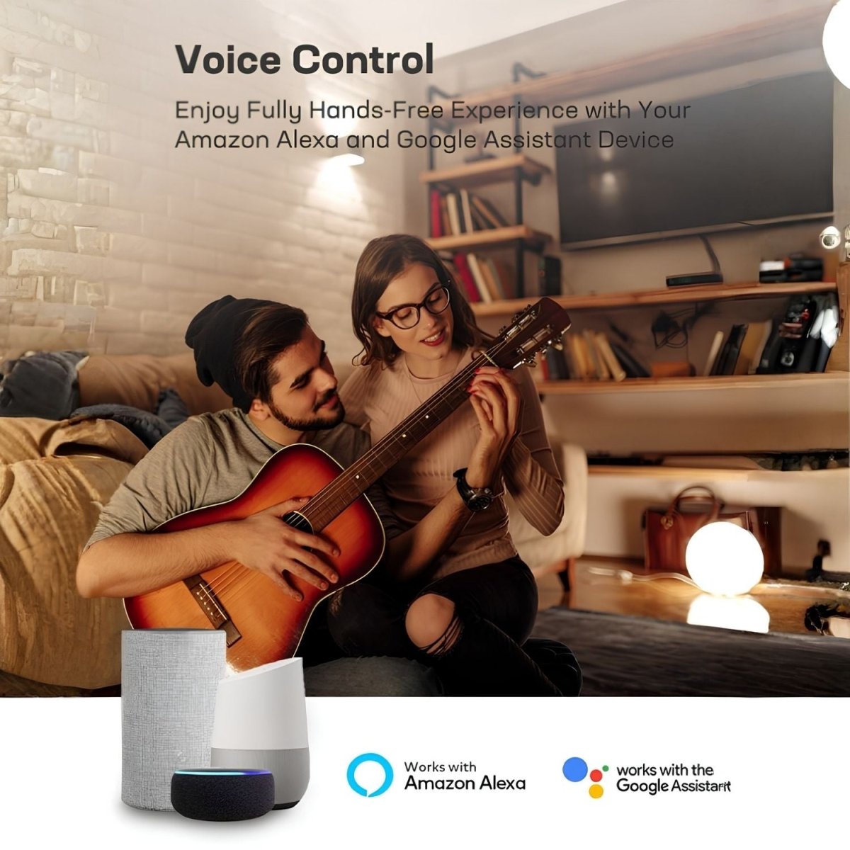 Teckin SB50 RGB Wi-Fi inteligentná LED žiarovka – 7,5 W, 800 lm, Smart Life-BShopy
