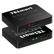 TESmart HDMI rozdeľovač 1x2 – 4K@30Hz Ultra HD, HDMI rozbočovač pre TV a herné konzoly