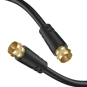 Tesmart Koaxiális TV/SAT Kábel Apa–Apa RG59 75 Ω 2 m Aranyozott - BShopy
