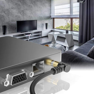 Tesmart RG59 Koaxiális TV/SAT Kábel – 75 Ohm Aranyozott Csatlakozóval - BShopy