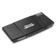 TESmart UHD HDMI rozbočovač 1×4 – 4K@60Hz, HDR, 18 Gbps (čierny)
