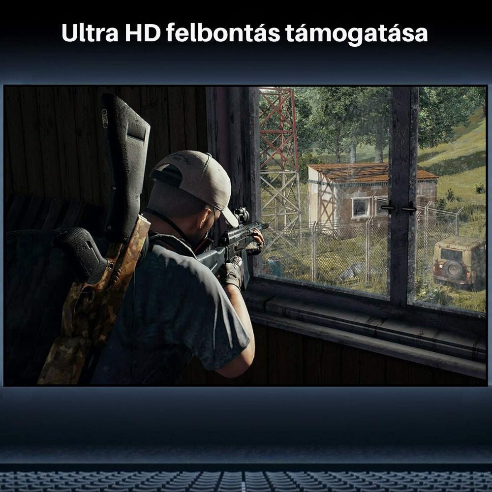 TESmart UHD HDMI Mátrix Kapcsoló 4x2, 4K@60Hz, HDCP támogatással és digitális hangkimenettel - BShopy18Gbps HDMI4 eszköz 2 TV - re4K@60Hz0402A30EUBK_4