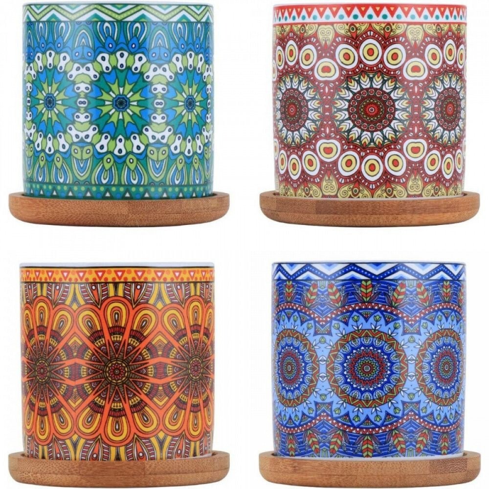 TsunNee Kerámia Virágcserép 4 db - BShopy