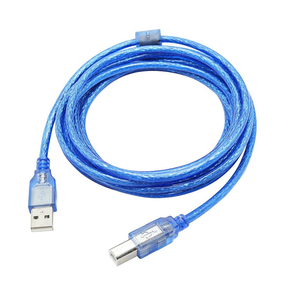 USB - B Nyomtatókábel 3m - USB 2.0, Nyomtató és Szkenner Csatlakozókábel - BShopy