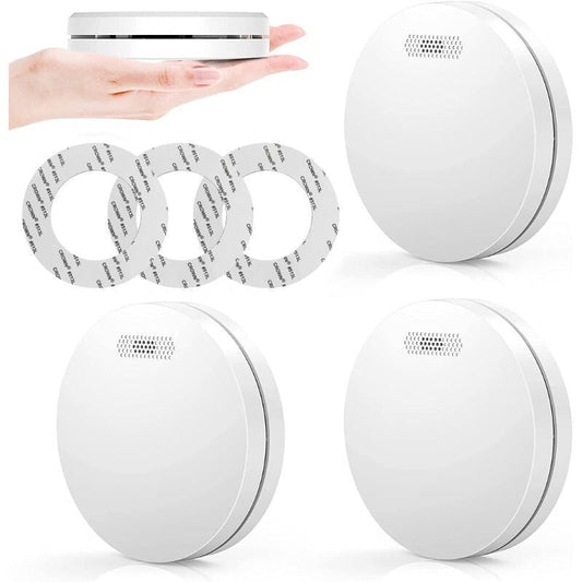Xindum 3 db Fehér Füstérzékelő – Lítium Akkumulátorral - BShopy3 darabos füstérzékelő csomagfüstérzékelőfüstérzékelő riasztóX001LZBRDP_0