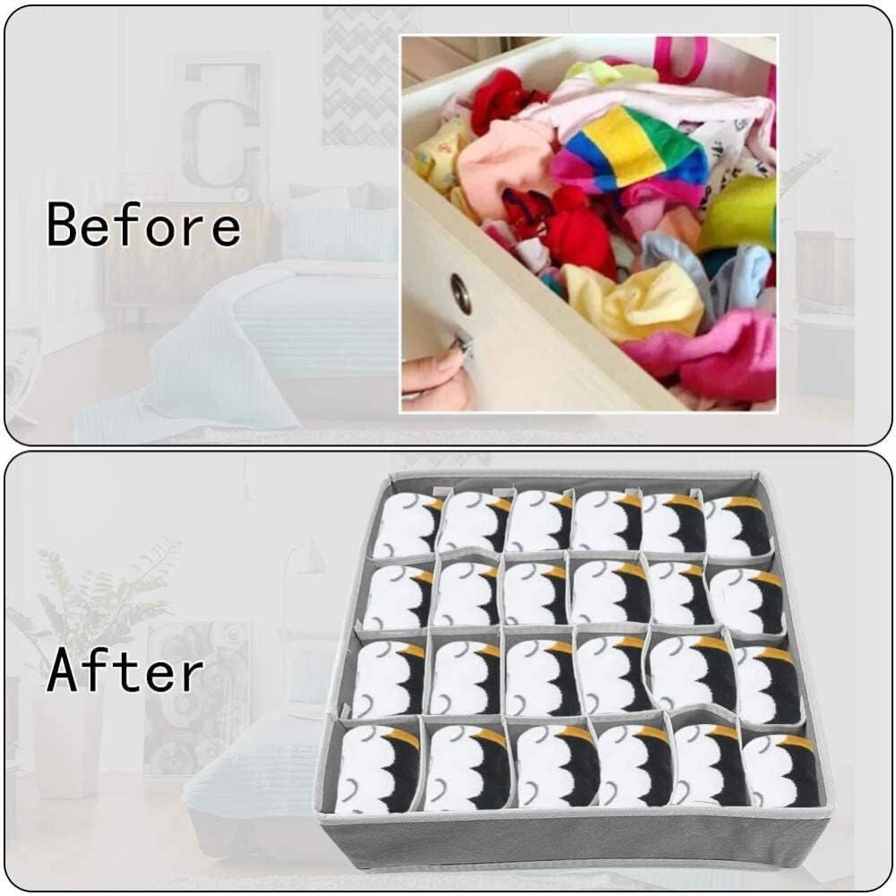 Yorgewd Fiók Rendszerező 2db (Szürke) - BShopyfiók rendező tárolófiókrendező szettgardrób fiókrendezőX00147PTKR_2