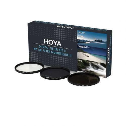 Sada digitálnych filtrov HOYA II – Sada fotografických filtrov 3 v 1