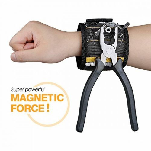 Magnetický náramok MYCARBON ako darček pre mužov s 15 silnými magnetmi na ručné náradie