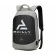 Nabíjací batoh na laptop Philly Active-Wear USB (sivý)