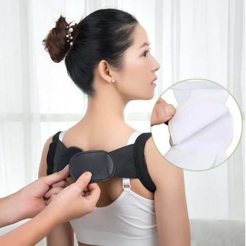 BShy Corrector Posture Corrector Black Back Belt XL (čierny)