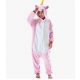 Onesie Zvierací kostým Jednorožec 140 cm (ružový)