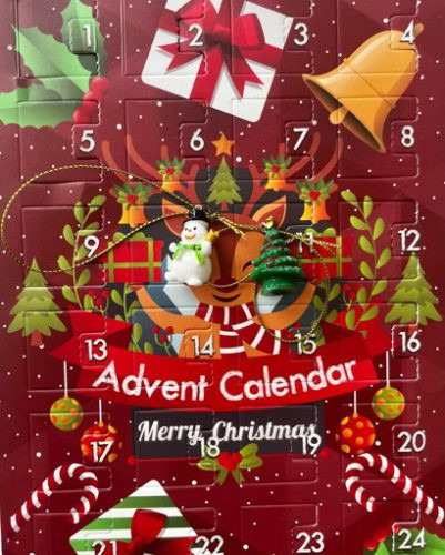 Adventný kalendár (25x15cm)
