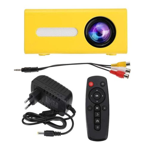 Mini projektor (žltý)